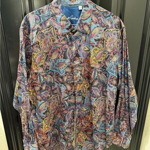 Robert Graham Multicolor Paisley Shirt